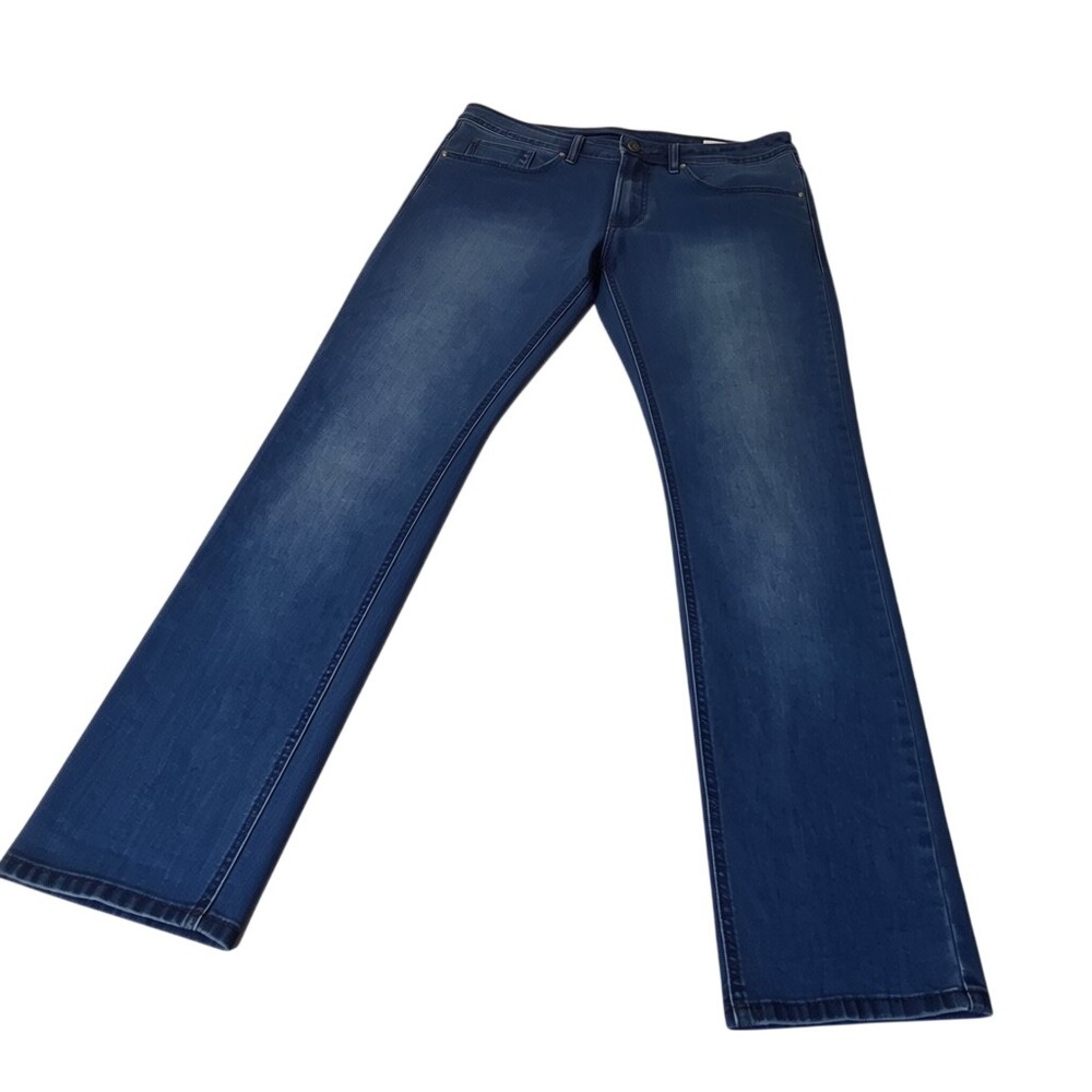 Buffalo David Bitton Axel Jeans Mens 32x32 Blue Slim Stretch Denim Pants